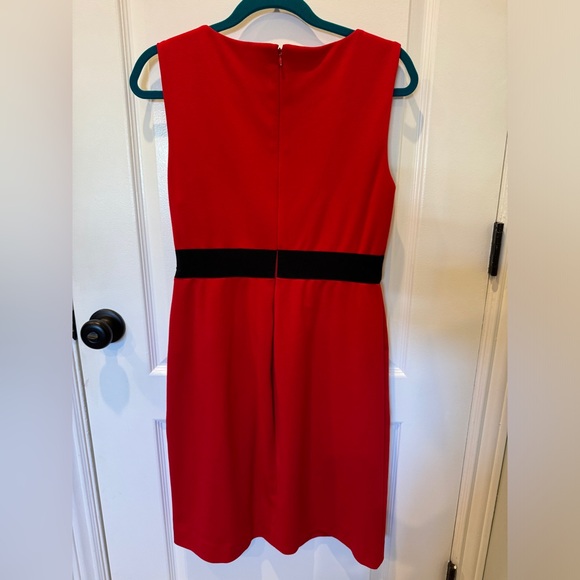 Red Calvin Klein dress size 10 - Picture 2 of 3